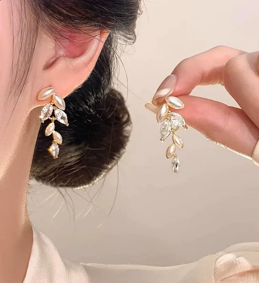 Women’s Geometric Hoop & Stud Earrings – 925 Silver Posts, Assorted Styles