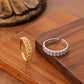 Lucky Coin Hollow Ring for Women & Men