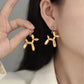 2023 Vintage Earrings Large for Women Statement Earrings Geometric Metal Pendant Earrings Trend Fashion Jewelry