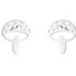 Women’s Stainless Steel Fruit Stud Earrings – Cherry, Apple, Strawberry & More