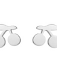 Women’s Stainless Steel Fruit Stud Earrings – Cherry, Apple, Strawberry & More