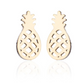 Women’s Stainless Steel Fruit Stud Earrings – Cherry, Apple, Strawberry & More