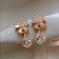Floral Stud Earrings – Sweet Korean Style
