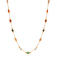 Colorful Natural Stone Beaded Gold-Plated Jewelry