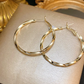 Women’s Geometric Hoop & Stud Earrings – 925 Silver Posts, Assorted Styles
