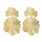 Women’s Geometric Statement Drop Earrings – Gold & Silver Tone Assorted Styles