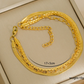 Gold Plated 3mm Polished Snake Chain Anklet for Women – Minimalist Stainless Steel Jewelry