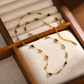 Colorful Natural Stone Beaded Gold-Plated Jewelry