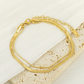 Women's 18K Gold Plated Titanium Steel Anklet