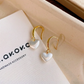 Gold Hollow Heart Stud Earrings for Women – Minimalist 925 Silver Post Jewelry