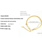 Women's 18K Gold Plated Titanium Steel Anklet