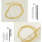 Women's 18K Gold Plated Titanium Steel Anklet