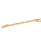 Women's 18K Gold Plated Titanium Steel Anklet
