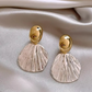 Gold Hollow Heart Stud Earrings for Women – Minimalist 925 Silver Post Jewelry