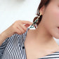 Korean Long Statement Geometric Triangle Tassel Dangle Drop Earrings for Women Earrings Fashion Jewelry Oorbellen Brincos