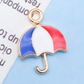 Patriotic USA Flag Charm Pendants for Jewelry Making