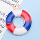 Patriotic USA Flag Charm Pendants for Jewelry Making